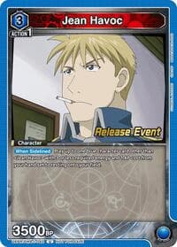 Jean Havoc - UE09BT: FULLMETAL ALCHEMIST Release Event Cards - Union Arena card