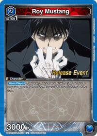 Roy Mustang (053) - UE09BT: FULLMETAL ALCHEMIST Release Event Cards - Union Arena card
