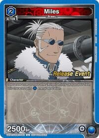 Miles - UE09BT: FULLMETAL ALCHEMIST Release Event Cards - Union Arena card