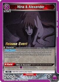Nina & Alexander (068) - UE09BT: FULLMETAL ALCHEMIST Release Event Cards - Union Arena card