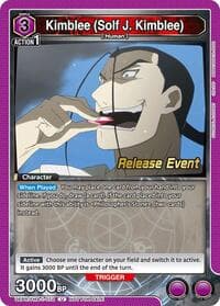 Kimblee (Solf J. Kimblee) (072) - UE09BT: FULLMETAL ALCHEMIST Release Event Cards - Union Arena card