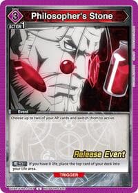 Philosopher's Stone - UE09BT: FULLMETAL ALCHEMIST Release Event Cards - Union Arena card