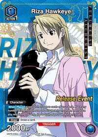 Riza Hawkeye (Release Event Participation) - UE09BT: FULLMETAL ALCHEMIST Release Event Cards - Union Arena card