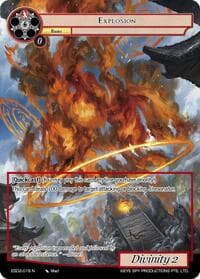 Explosion - Evil Cluster Starter Deck 2: Matelda - Force of Will card