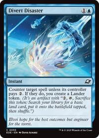 Divert Disaster - Edge of Eternities - Magic: The Gathering card