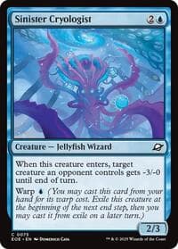 Sinister Cryologist - Edge of Eternities - Magic: The Gathering card