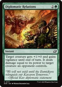 Diplomatic Relations - Edge of Eternities - Magic: The Gathering card