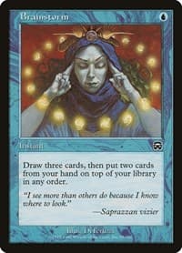 Brainstorm - Mercadian Masques - Magic: The Gathering card