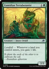Eumidian Terrabotanist - Edge of Eternities - Magic: The Gathering card