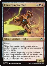 Interceptor Mechan - Edge of Eternities - Magic: The Gathering card