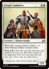 Knight Luminary - Edge of Eternities - Magic: The Gathering card