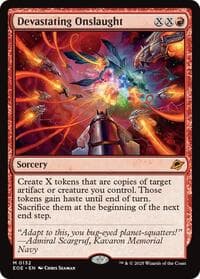 Devastating Onslaught - Edge of Eternities - Magic: The Gathering card