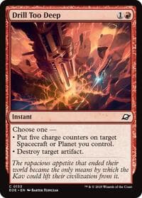 Drill Too Deep - Edge of Eternities - Magic: The Gathering card