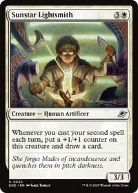 Sunstar Lightsmith - Edge of Eternities - Magic: The Gathering card