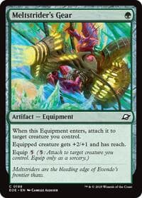 Meltstrider's Gear - Edge of Eternities - Magic: The Gathering card