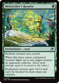 Meltstrider's Resolve - Edge of Eternities - Magic: The Gathering card