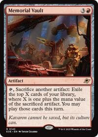 Memorial Vault - Edge of Eternities - Magic: The Gathering card