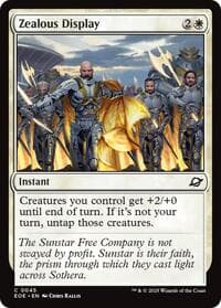 Zealous Display - Edge of Eternities - Magic: The Gathering card