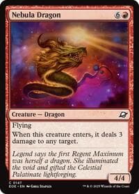Nebula Dragon - Edge of Eternities - Magic: The Gathering card
