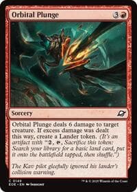 Orbital Plunge - Edge of Eternities - Magic: The Gathering card