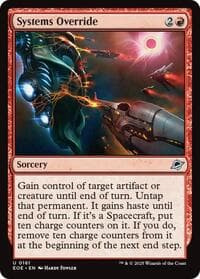Systems Override - Edge of Eternities - Magic: The Gathering card