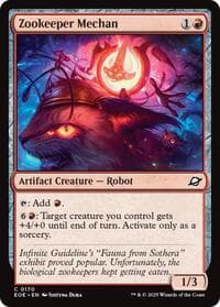 Zookeeper Mechan - Edge of Eternities - Magic: The Gathering card