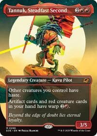 Tannuk, Steadfast Second (Borderless) - Edge of Eternities - Magic: The Gathering card