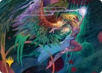 Exalted Sunborn Art Card (Gold-Stamped Signature) - Art Series: Edge of Eternities - Magic: The Gathering card