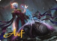 Lightstall Inquisitor Art Card (Gold-Stamped Signature) - Art Series: Edge of Eternities - Magic: The Gathering card