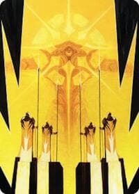 Hardlight Containment Art Card - Art Series: Edge of Eternities - Magic: The Gathering card