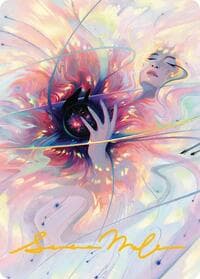 Beyond the Quiet Art Card (Gold-Stamped Signature) - Art Series: Edge of Eternities - Magic: The Gathering card