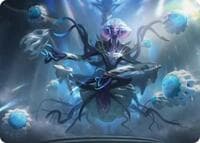 Mm'menon, the Right Hand Art Card - Art Series: Edge of Eternities - Magic: The Gathering card