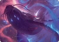 Starbreach Whale Art Card - Art Series: Edge of Eternities - Magic: The Gathering card