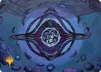 Archenemy's Charm Art Card (Gold-Stamped Planeswalker Symbol) - Art Series: Edge of Eternities - Magic: The Gathering card