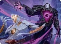 Lightless Evangel Art Card - Art Series: Edge of Eternities - Magic: The Gathering card