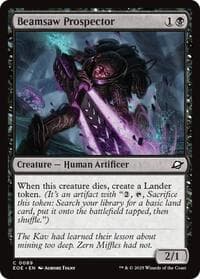 Beamsaw Prospector - Edge of Eternities - Magic: The Gathering card