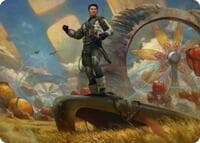 Galactic Wayfarer Art Card - Art Series: Edge of Eternities - Magic: The Gathering card