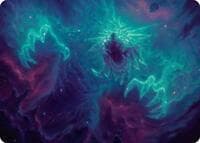 Cosmogoyf Art Card - Art Series: Edge of Eternities - Magic: The Gathering card