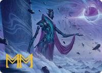 Bygone Colossus Art Card (Gold-Stamped Signature) - Art Series: Edge of Eternities - Magic: The Gathering card