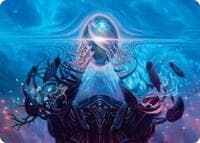 The Endstone Art Card - Art Series: Edge of Eternities - Magic: The Gathering card