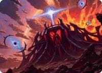Secluded Starforge Art Card - Art Series: Edge of Eternities - Magic: The Gathering card