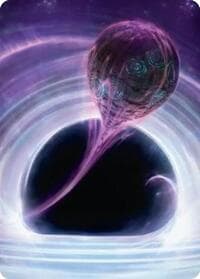 Susur Secundi, Void Altar Art Card - Art Series: Edge of Eternities - Magic: The Gathering card
