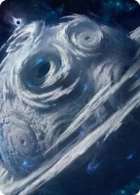 Uthros, Titanic Godcore Art Card - Art Series: Edge of Eternities - Magic: The Gathering card