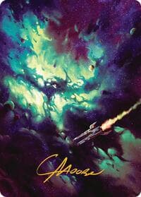 Blinkmoth Nexus Art Card (Gold-Stamped Signature) - Art Series: Edge of Eternities - Magic: The Gathering card