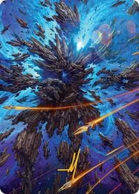 Celestial Colonnade Art Card (Gold-Stamped Signature) - Art Series: Edge of Eternities - Magic: The Gathering card
