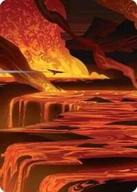 Blast Zone Art Card - Art Series: Edge of Eternities - Magic: The Gathering card