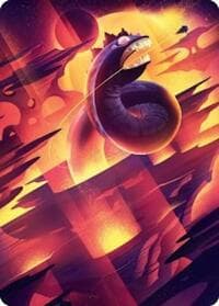 Bonders' Enclave Art Card - Art Series: Edge of Eternities - Magic: The Gathering card