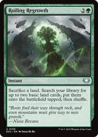 Roiling Regrowth - Commander: Edge of Eternities - Magic: The Gathering card