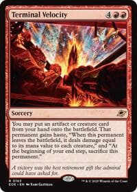 Terminal Velocity - Edge of Eternities - Magic: The Gathering card