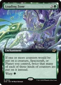 Loading Zone (Extended Art) - Edge of Eternities - Magic: The Gathering card